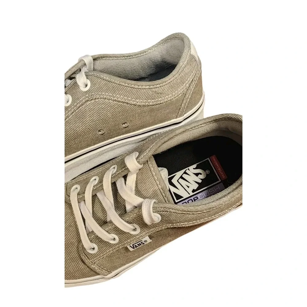 Vans Chukka Low Denim Gray Men's Size 6 VGC Lace-up Sneakers‎ Tennis Shoes